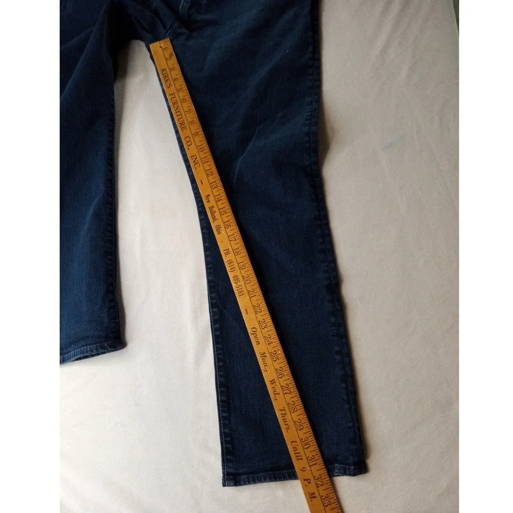 Polo Ralph Lauren Hampton Relaxed Straight Jeans Mens 40x32 Dark Blue Wash Denim